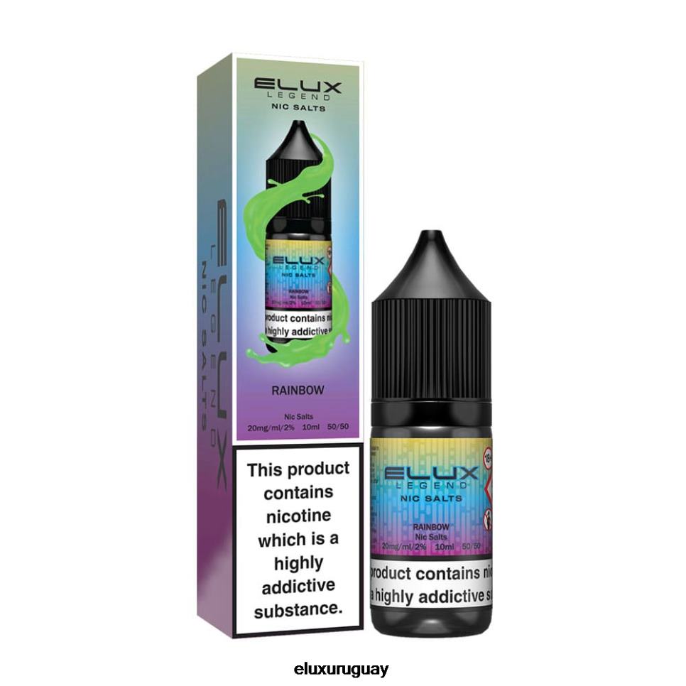 Elux Legend sal nic 10ml arcoíris RR86T73 - Elux Vape Price