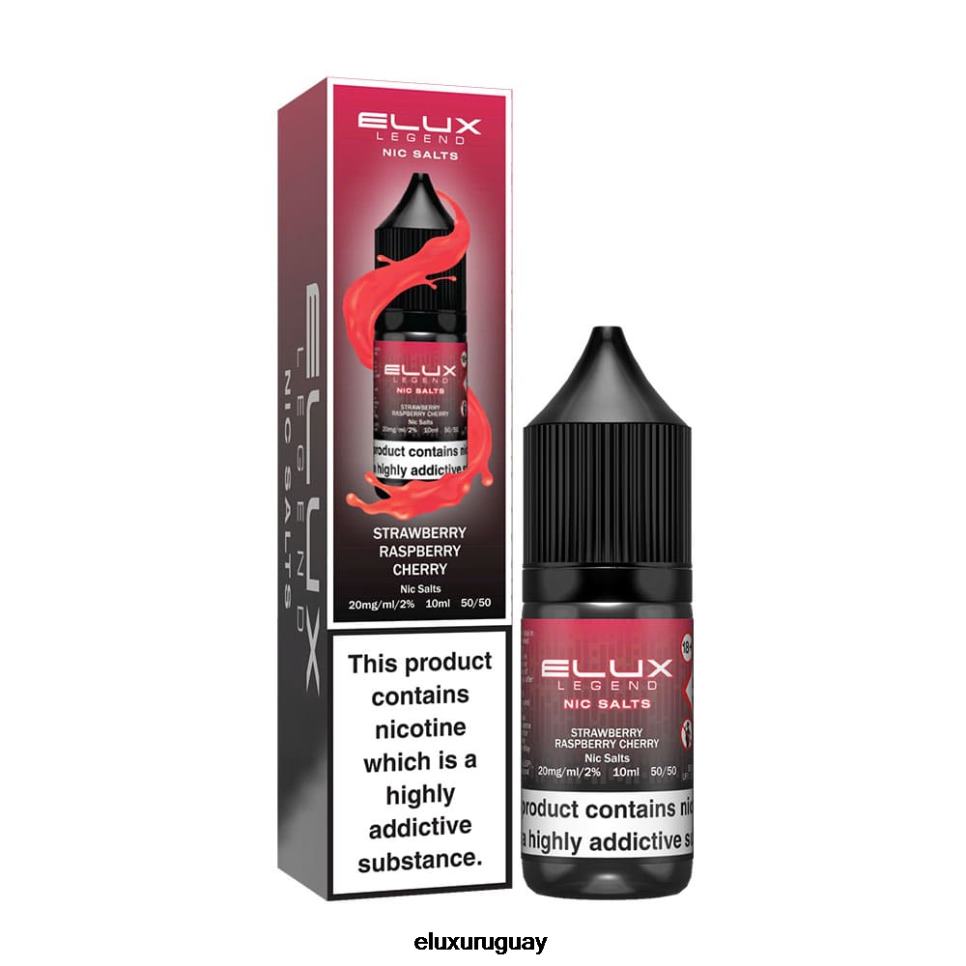 Elux Legend sal nic 10ml fresa frambuesa cereza RR86T72 - Elux Vape Flavours