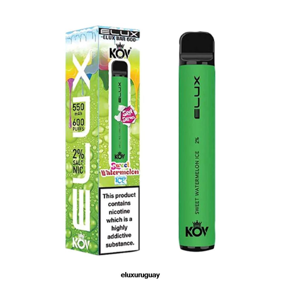 Elux Bar vape desechable serie dulce hielo de sandía dulce RR86T111 - Elux Vape Uruguay