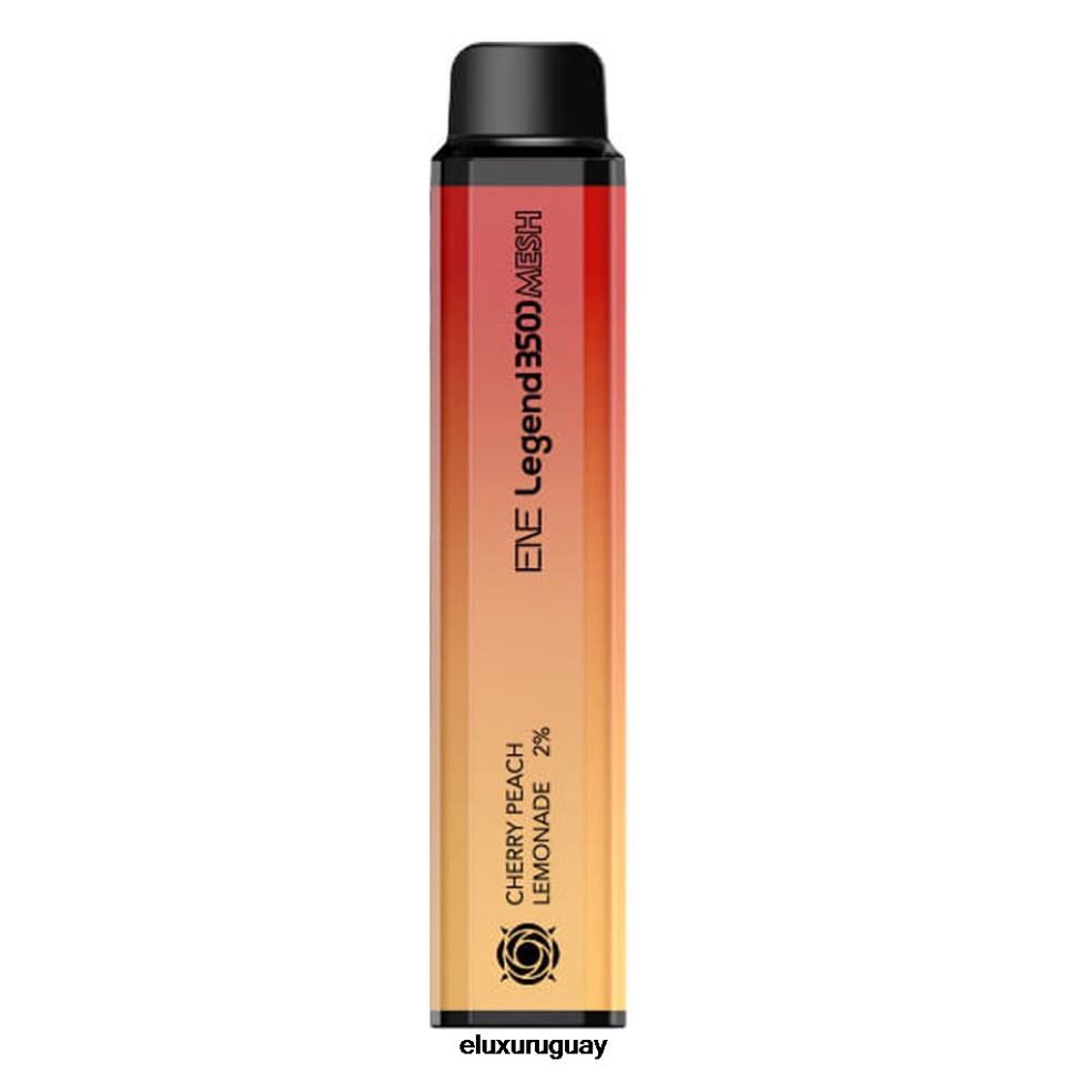 Elux ENE Legend Vape desechable de malla 3500 limonada de cereza y durazno RR86T131 - Elux Vape Uruguay
