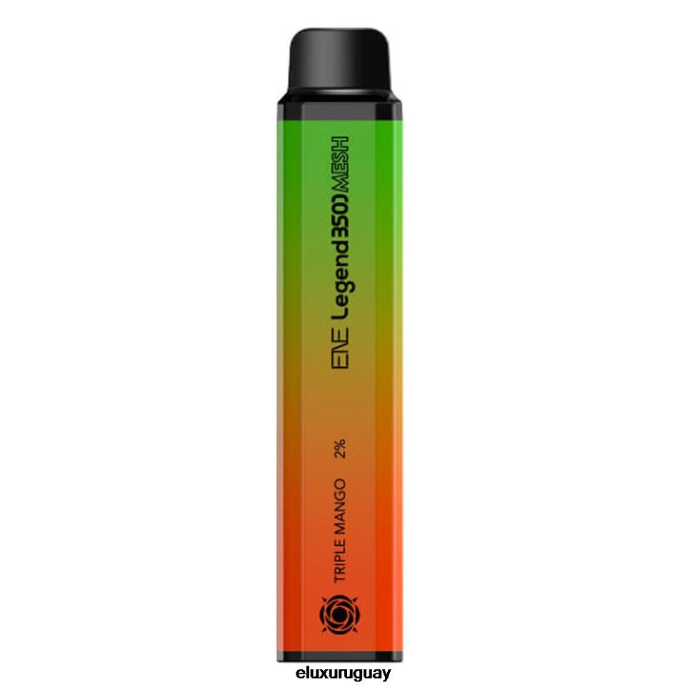 Elux ENE Legend Vape desechable de malla 3500 mango triple RR86T135 - Elux Vape Review
