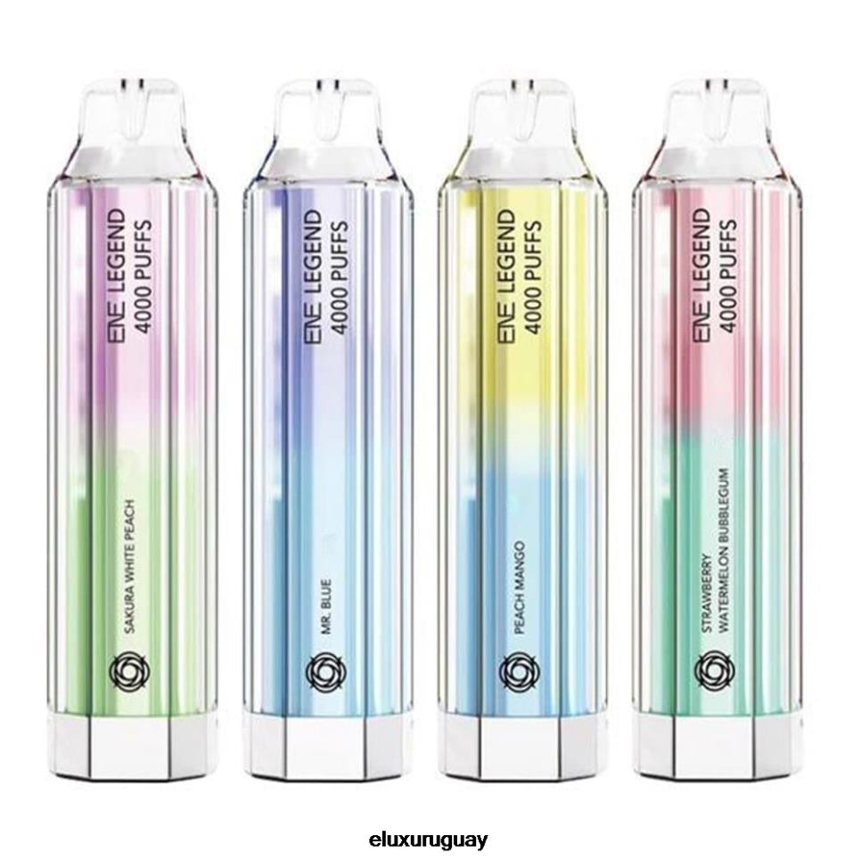 Elux ENE Legend Vape disponible de 4000 inhalaciones barra de hierro RR86T148 - Elux Amazon Uruguay