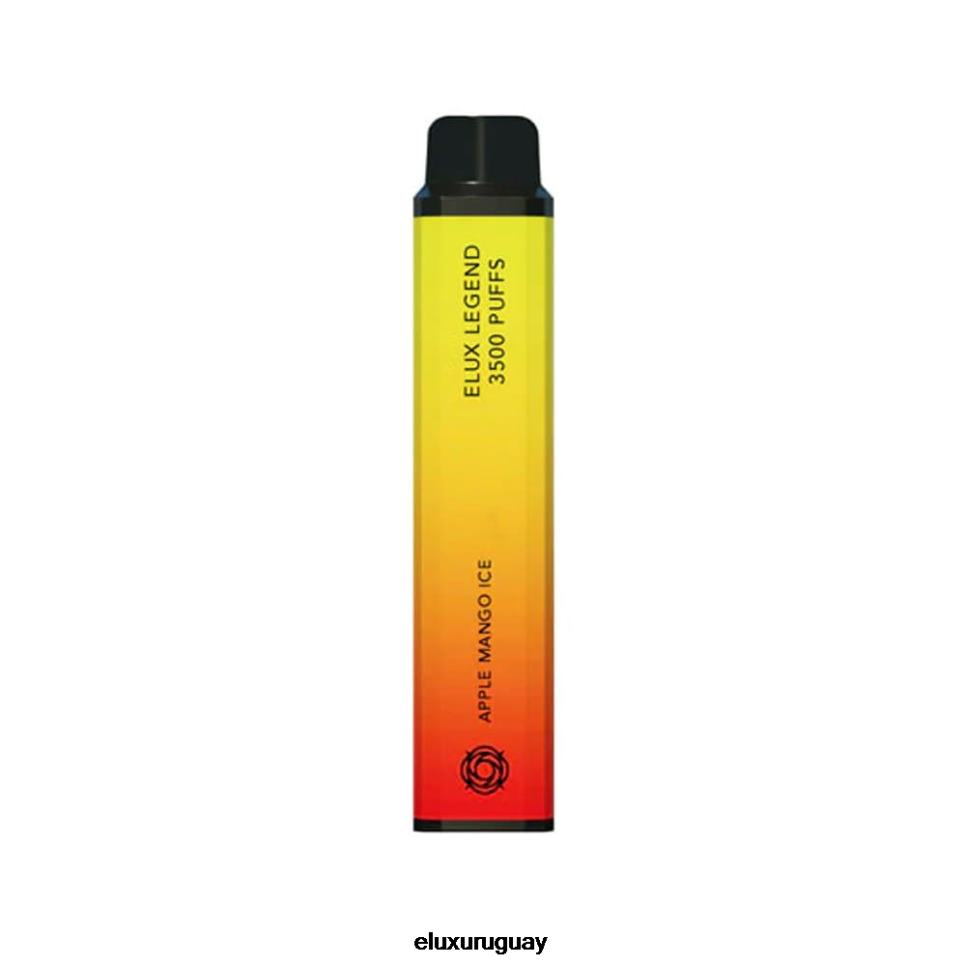 Elux Legend Vape disponible de 3500 inhalaciones hielo de manzana y mango RR86T88 - Elux Amazon Uruguay